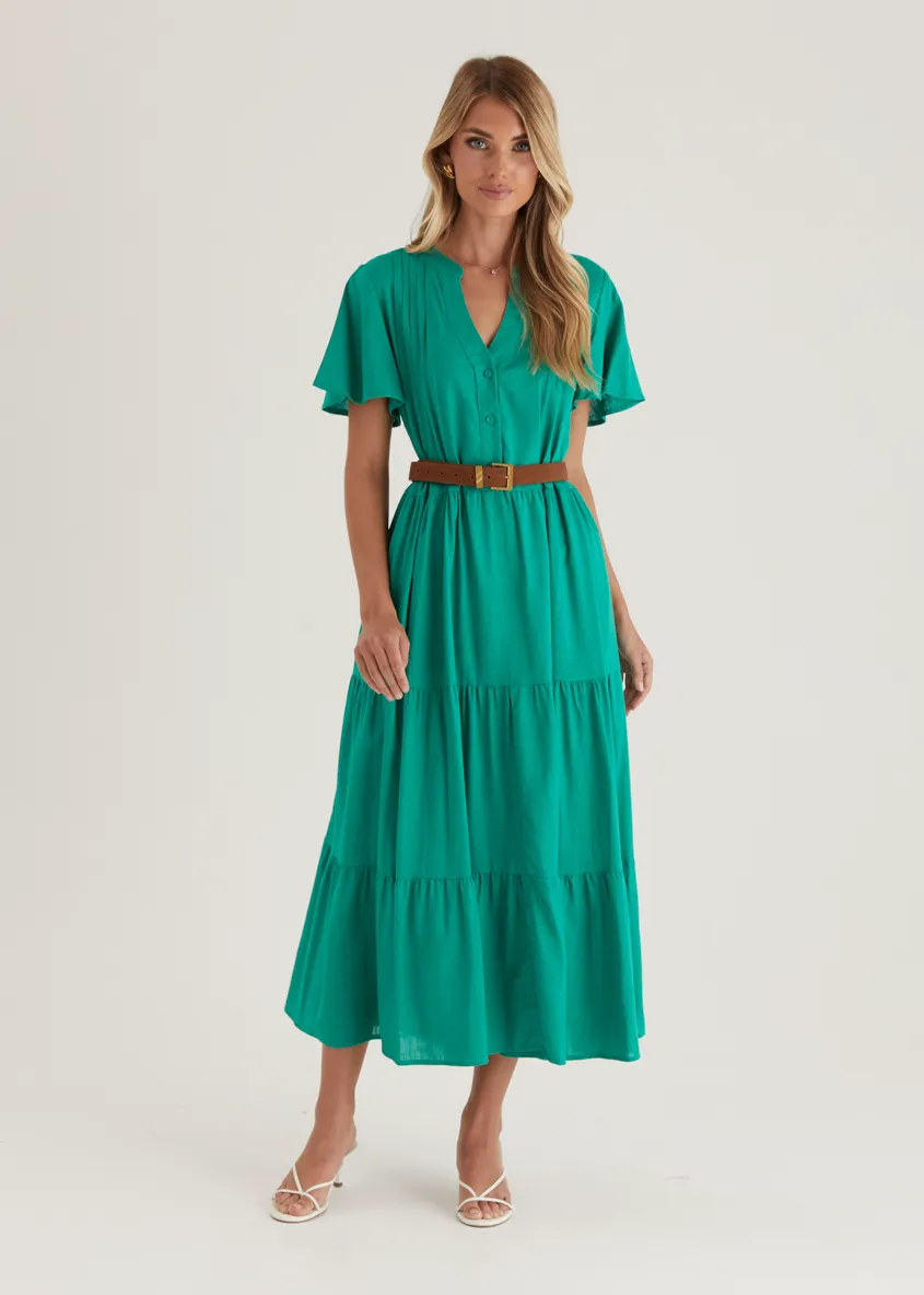 Niaomi Maxi Dress - Green