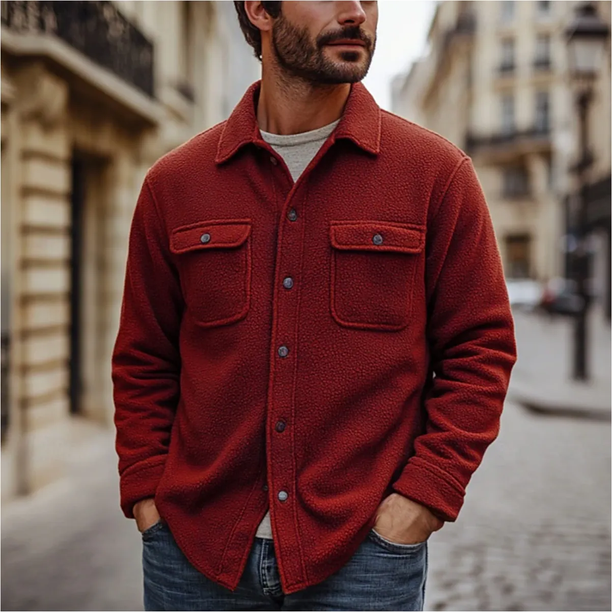 Nick | Casual Shirt for Fall & Winter