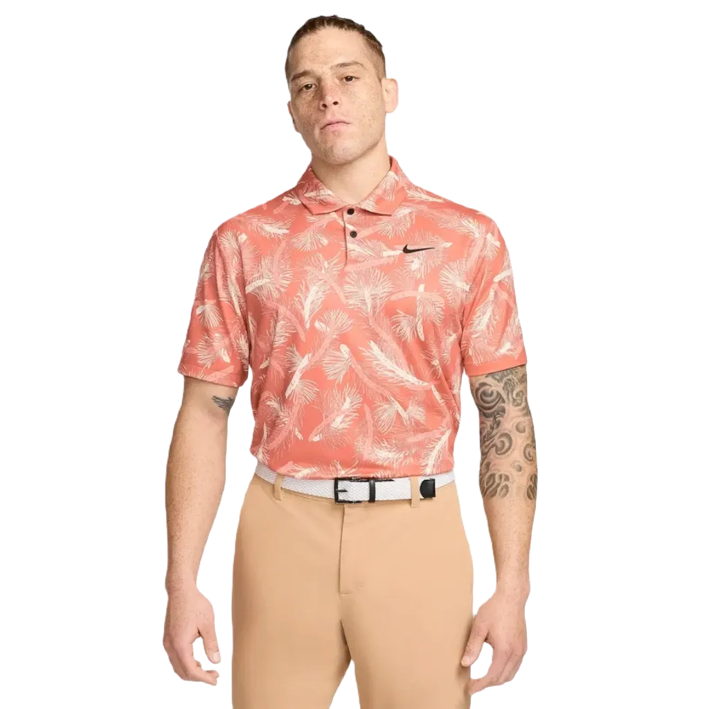 Nike Tour Men's Dri-FIT Pine Print Golf Polo - Course/Event Logo