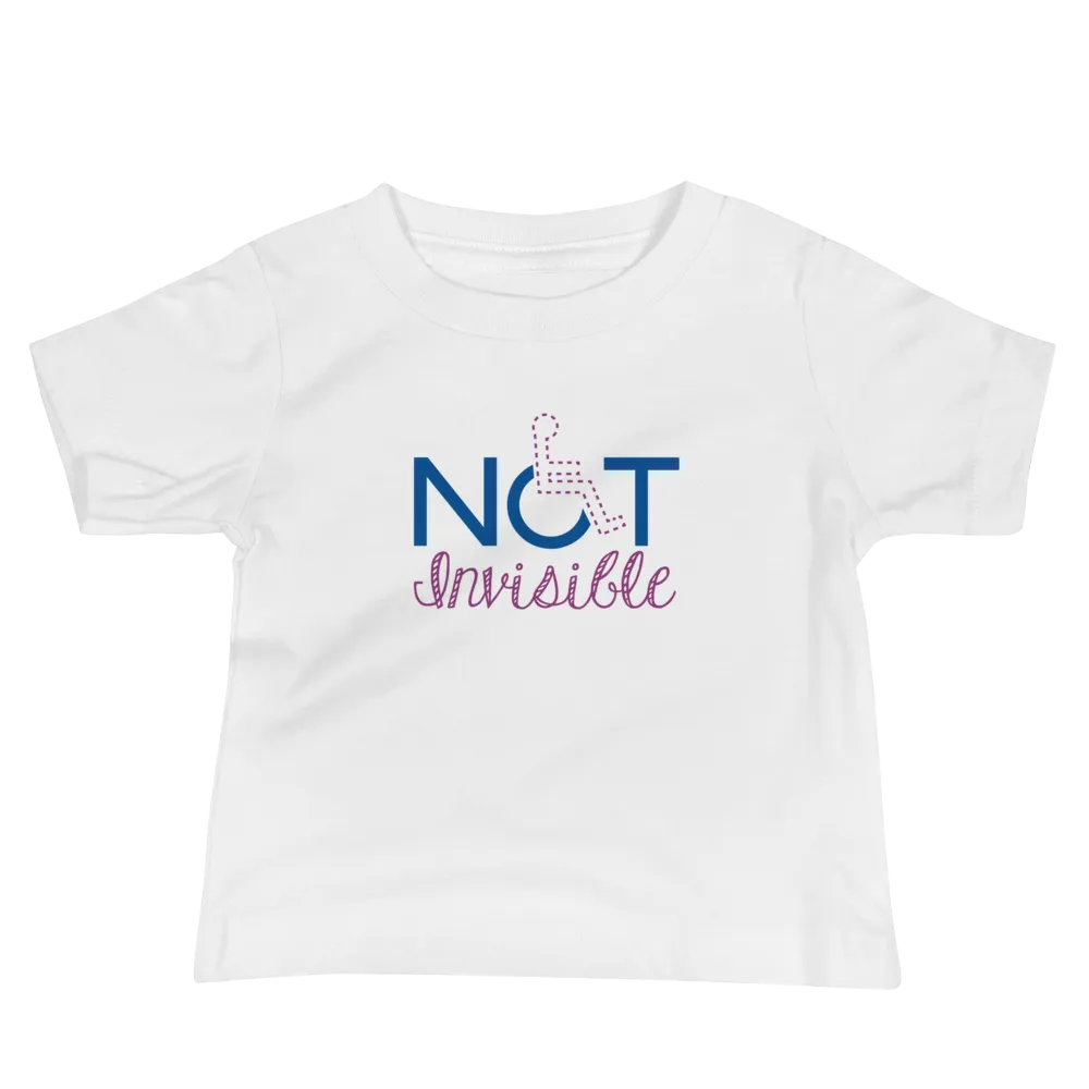Not Invisible (Baby Girl Light Color Shirts)