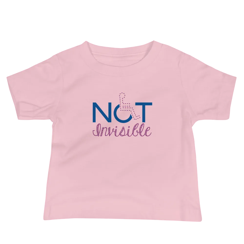 Not Invisible (Baby Girl Light Color Shirts)