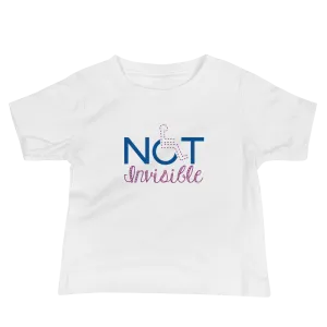Not Invisible (Baby Girl Light Color Shirts)