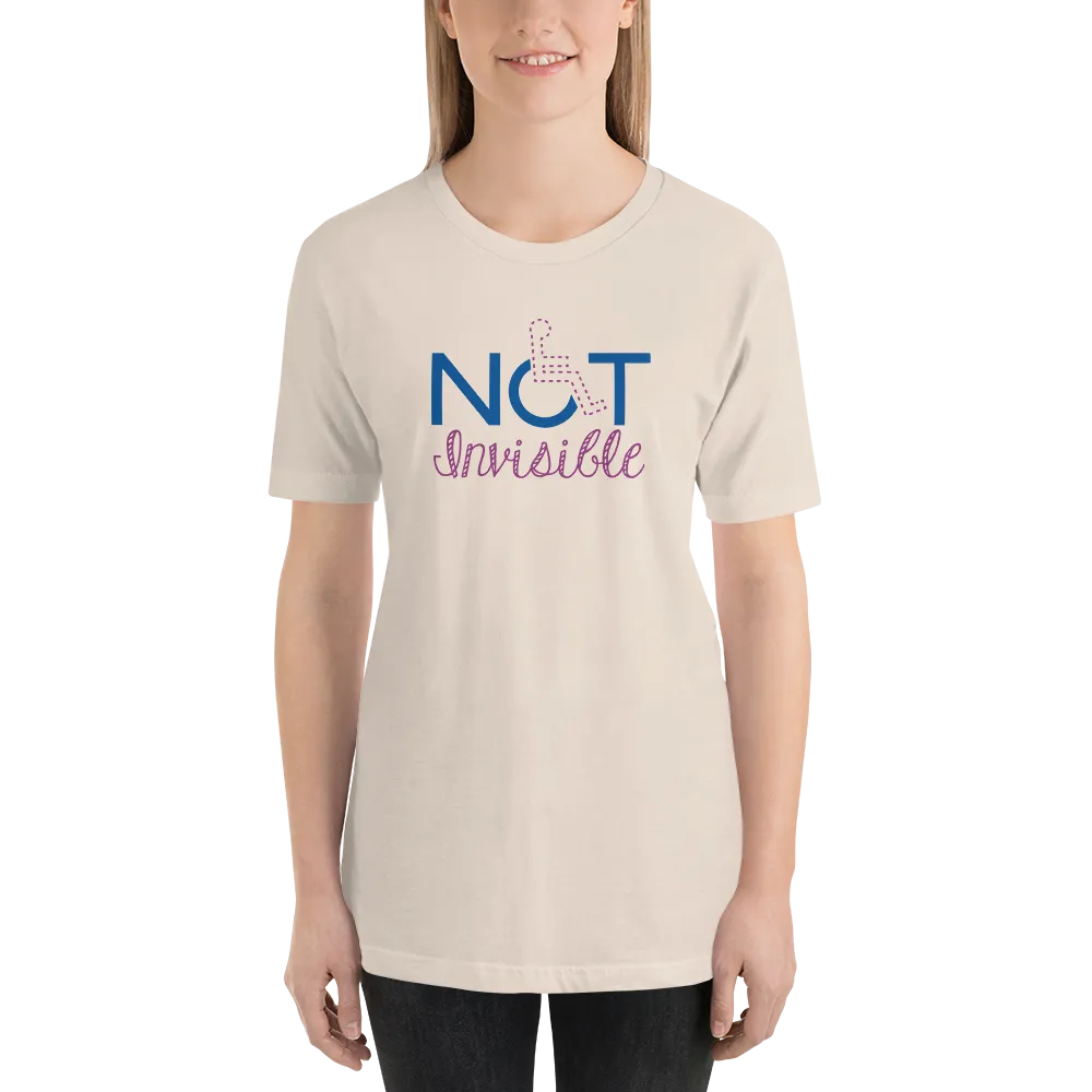 Not Invisible (Women’s Light Color Shirts)