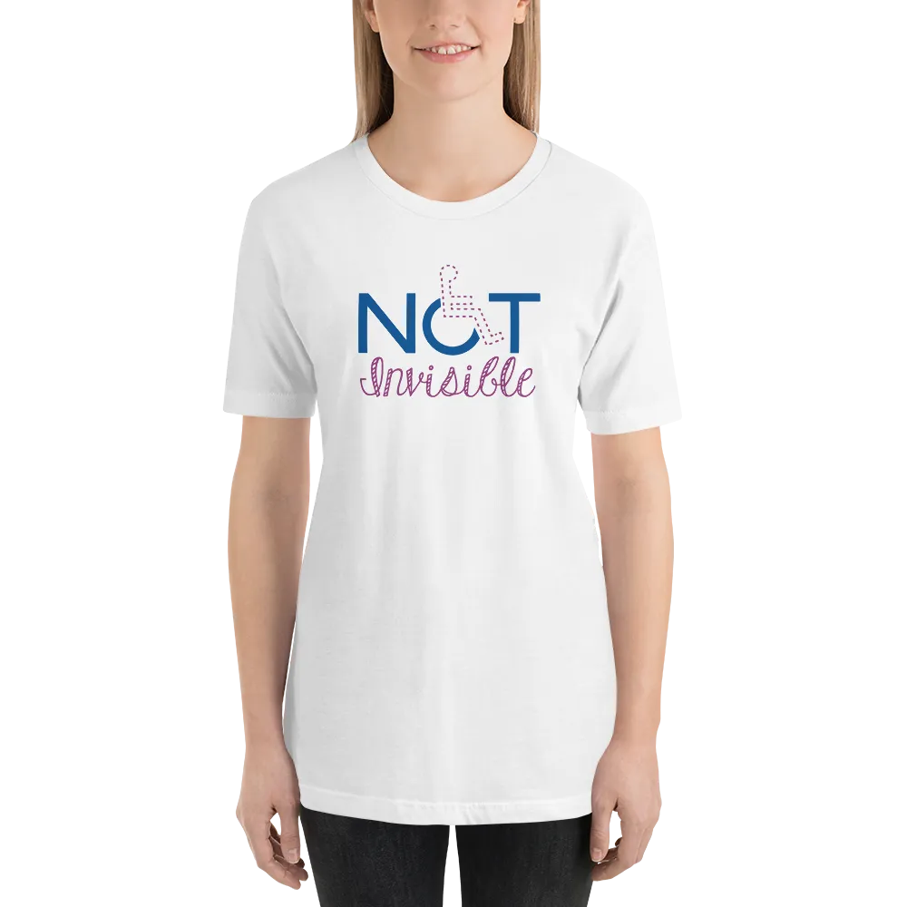 Not Invisible (Women’s Light Color Shirts)