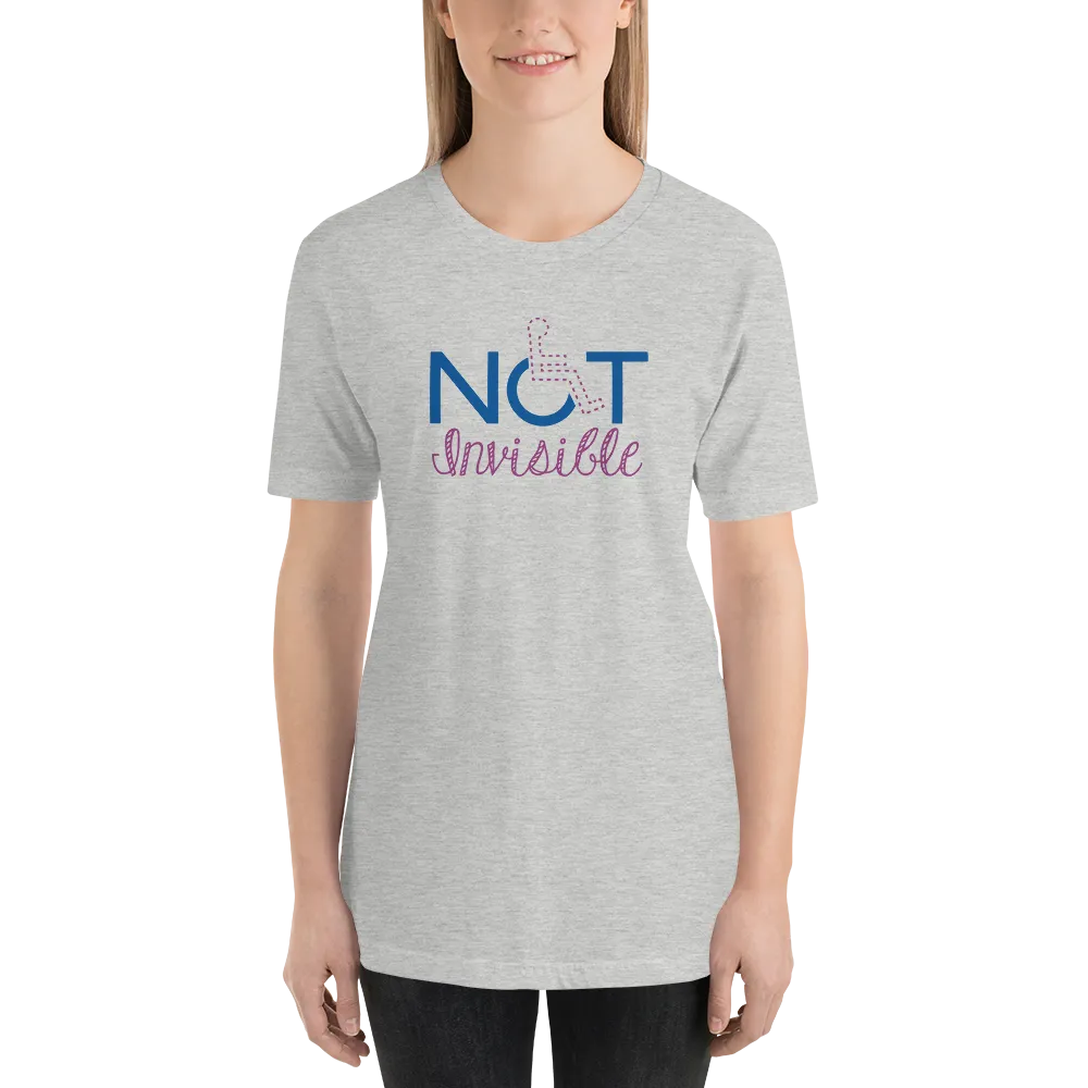 Not Invisible (Women’s Light Color Shirts)