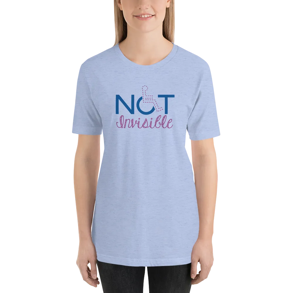 Not Invisible (Women’s Light Color Shirts)