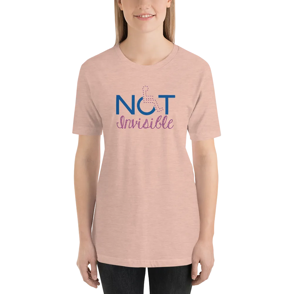 Not Invisible (Women’s Light Color Shirts)