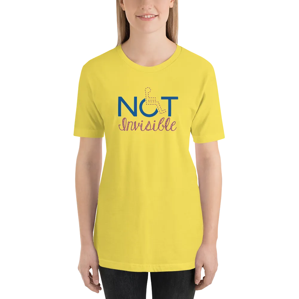 Not Invisible (Women’s Light Color Shirts)