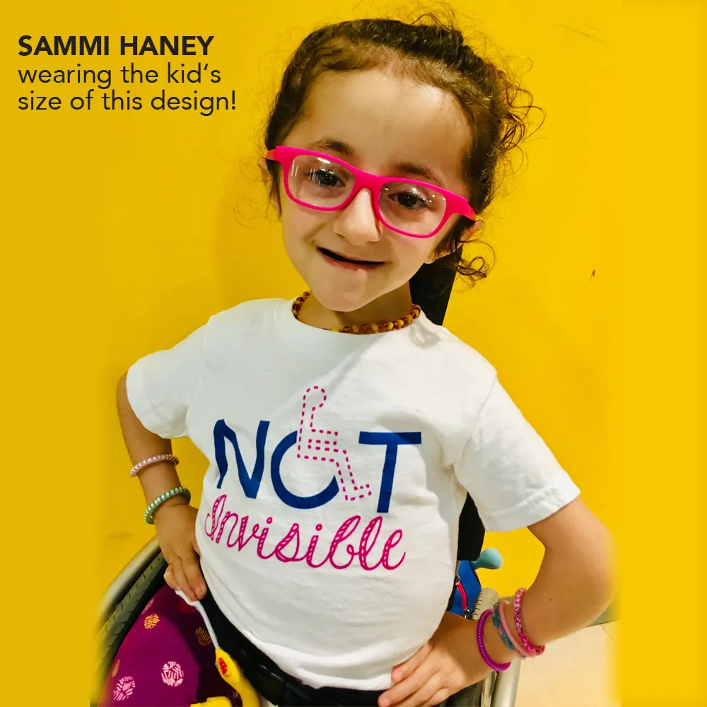 Not Invisible (Women’s Light Color Shirts)