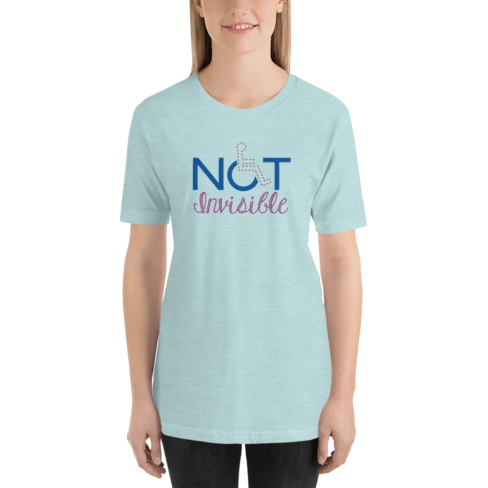 Not Invisible (Women’s Light Color Shirts)
