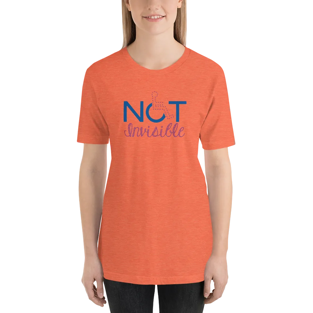 Not Invisible (Women’s Light Color Shirts)