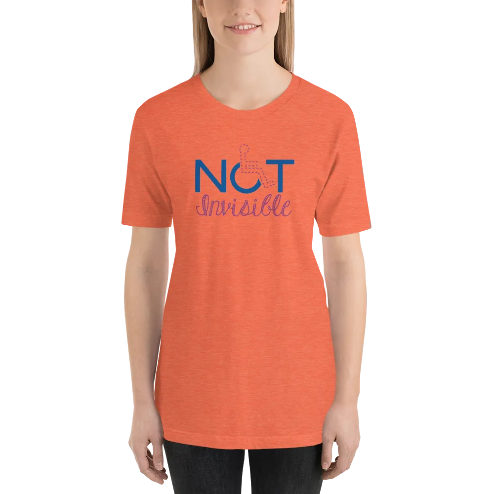 Not Invisible (Women’s Light Color Shirts)