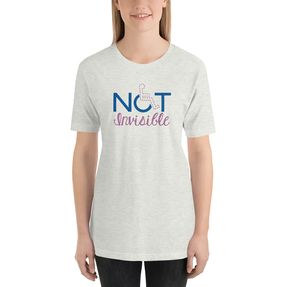 Not Invisible (Women’s Light Color Shirts)