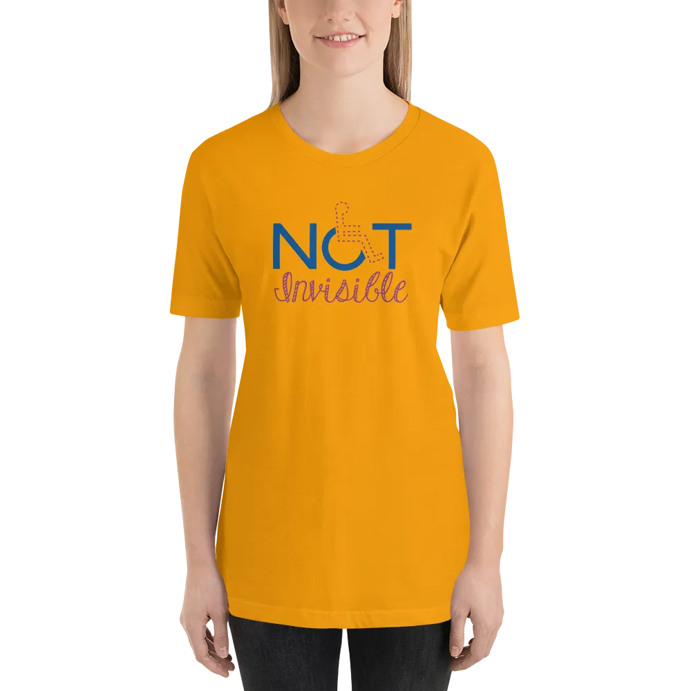 Not Invisible (Women’s Light Color Shirts)