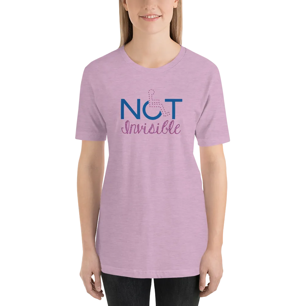 Not Invisible (Women’s Light Color Shirts)