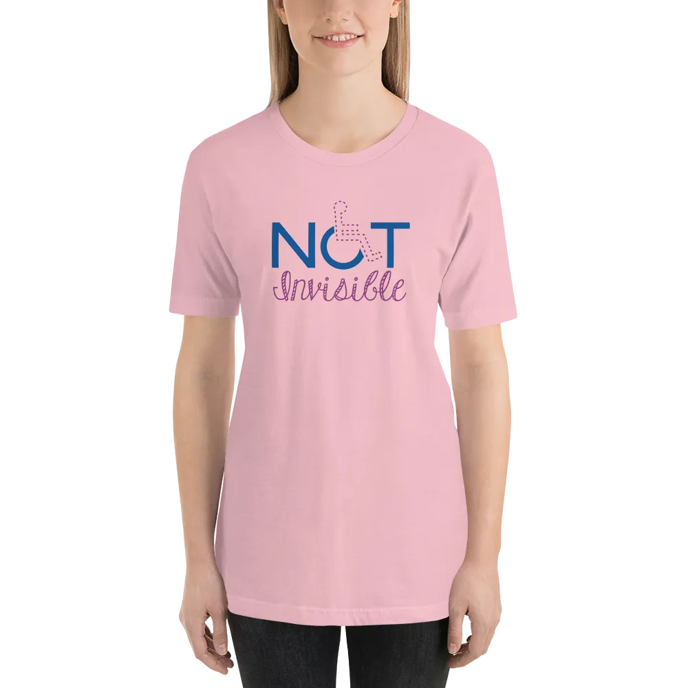 Not Invisible (Women’s Light Color Shirts)
