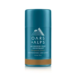 Oars   Alps Men's Aluminum Free Natural Deodorant, Bergamot Grove 2.6 oz.
