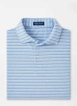 Octave Performance Jersey Polo (Blue Frost)