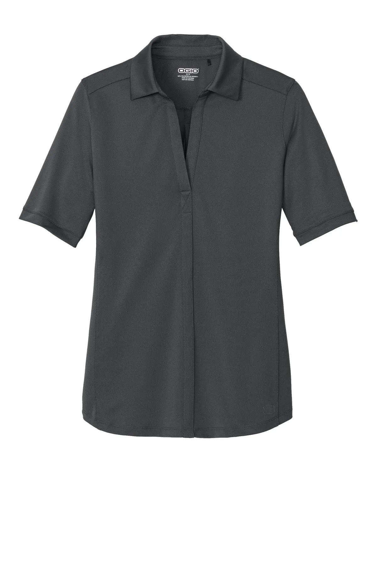 OGIO Women's Metro Polo. LOG130 Diesel Grey