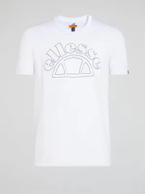 Opizzi White Crewneck T-Shirt