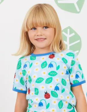 Organic English Garden Print T-Shirt