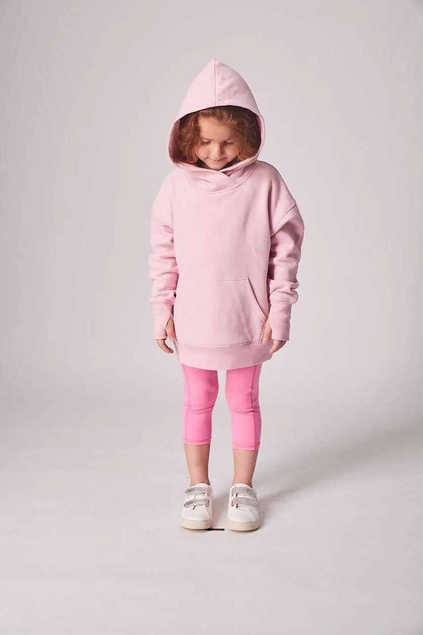 Oversized Super-Soft Hoodie - PASTEL PINK