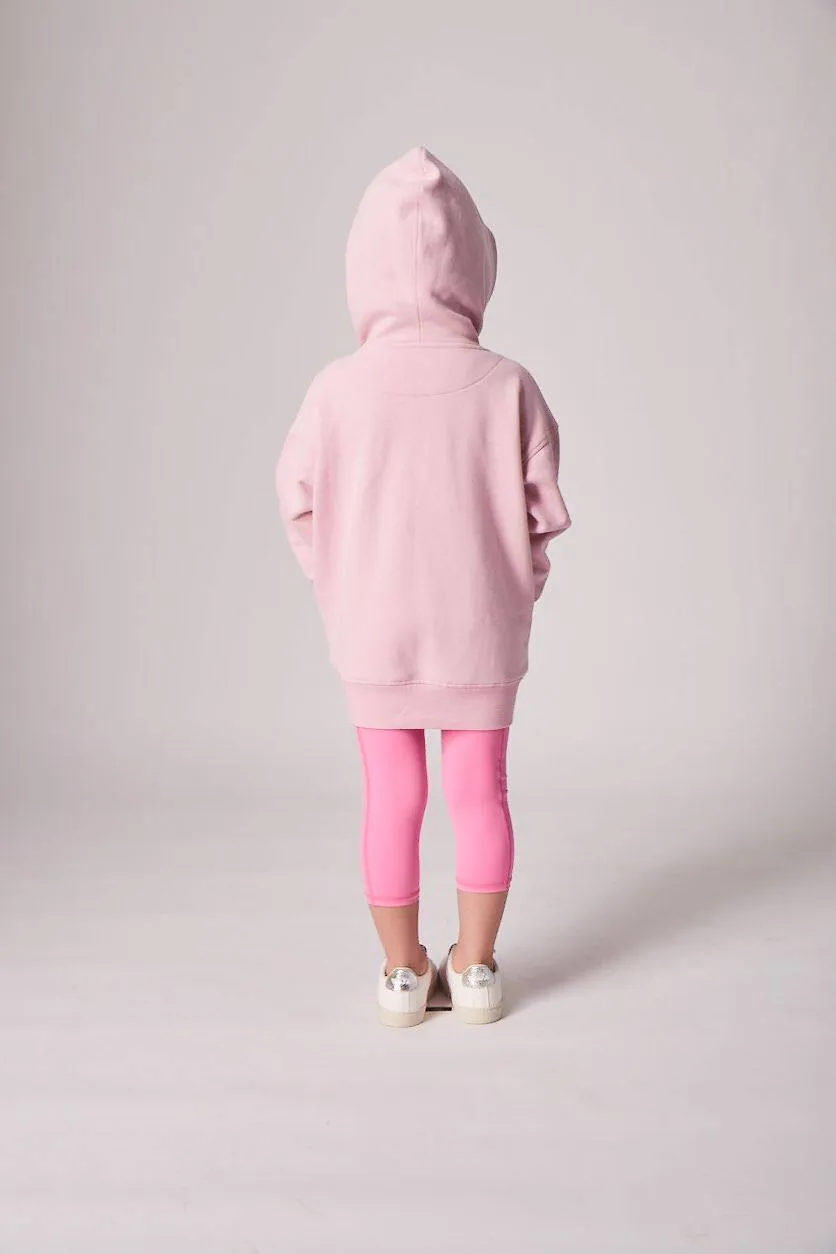 Oversized Super-Soft Hoodie - PASTEL PINK