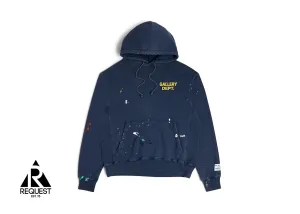Paint Logo Hoodie "Vintage Navy"