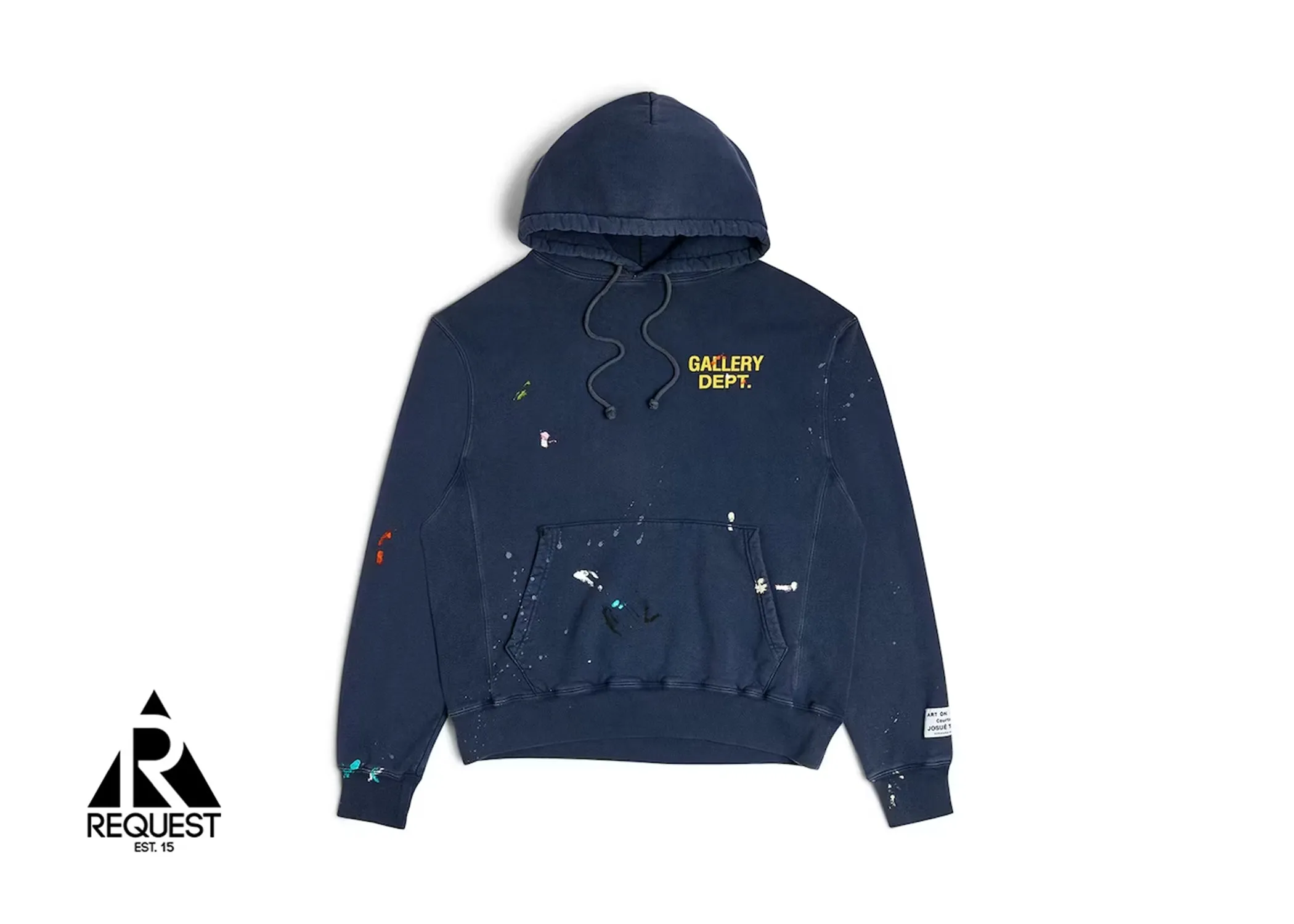 Paint Logo Hoodie "Vintage Navy"