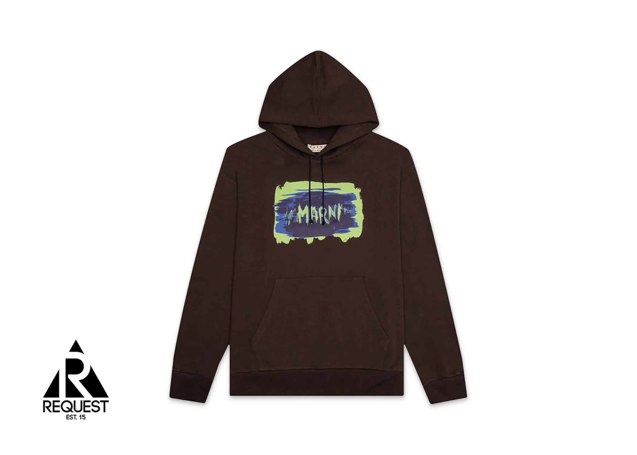 Painted Logo Brushed Sweatshirt "Cacao"