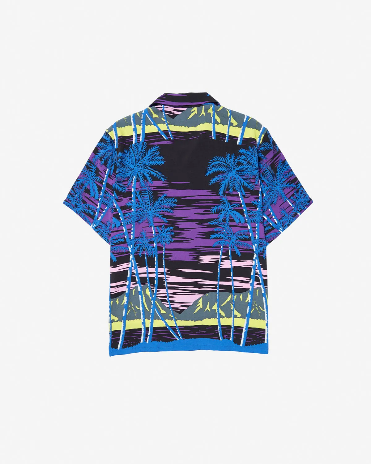 Palm Tree Summer Shirt - Palm Tree - Black