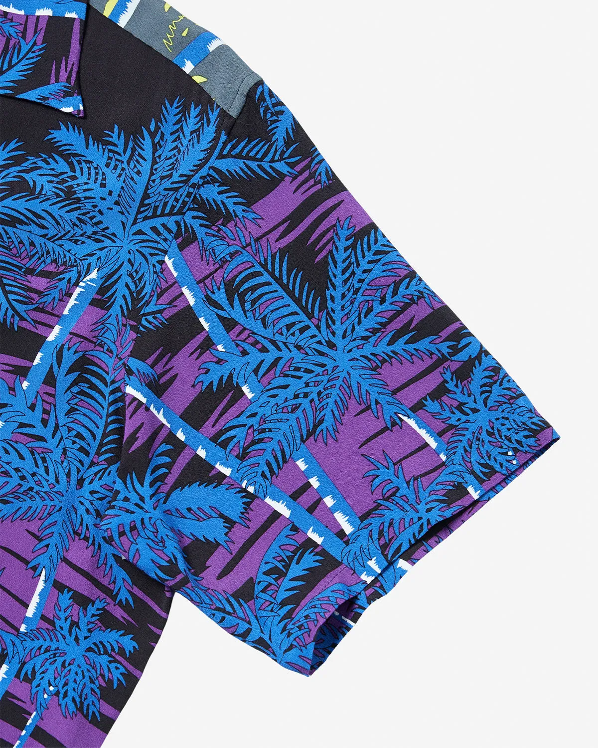 Palm Tree Summer Shirt - Palm Tree - Black