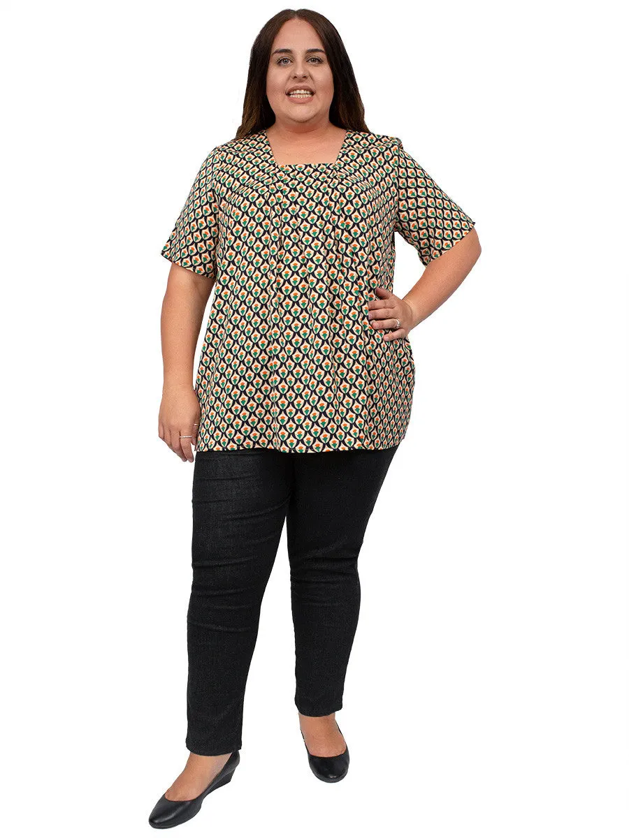 Paradise Passage Top - Print*