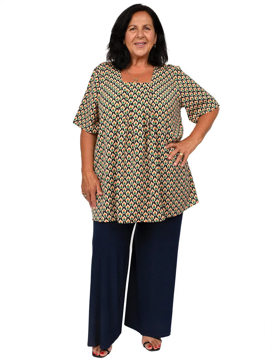 Paradise Passage Top - Print*