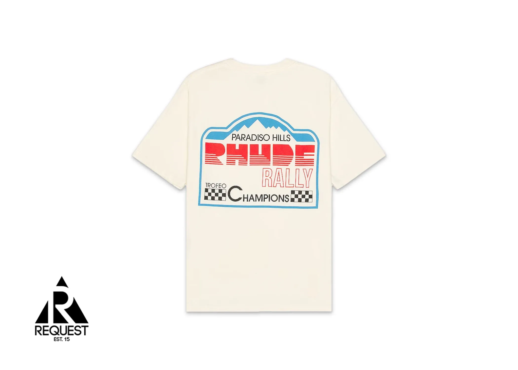 Paradiso Rally Tee “Vintage White”