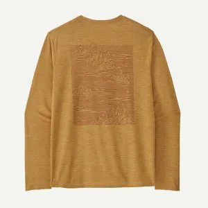 Patagonia Men's Long Sleeve Capilene Cool Daily Graphic Shirt