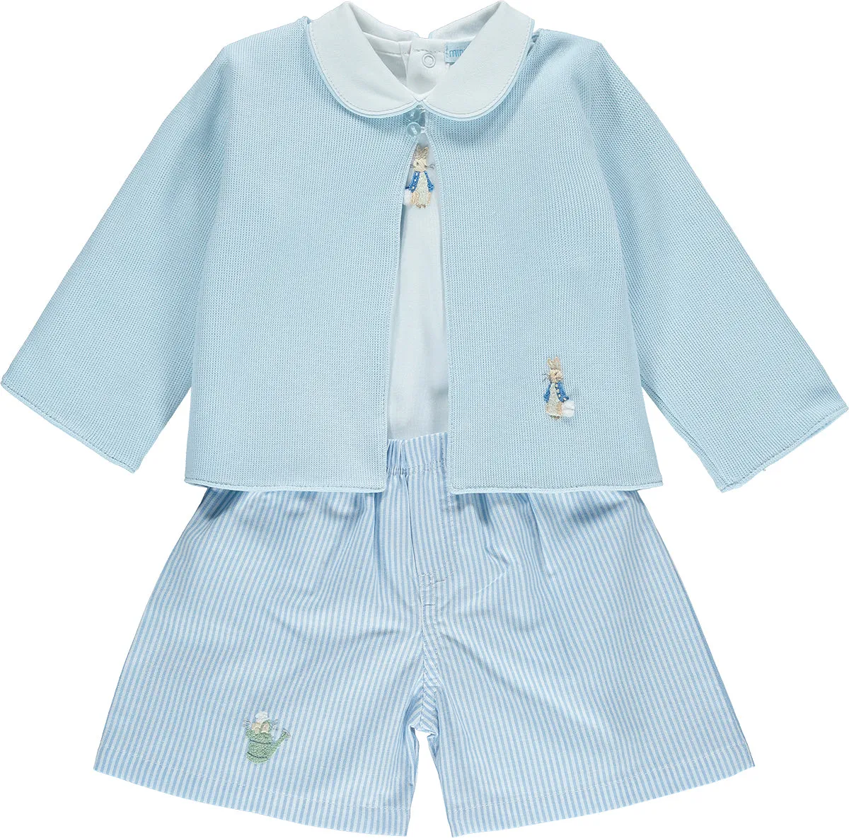 Peter Rabbit Striped Blue Shorts