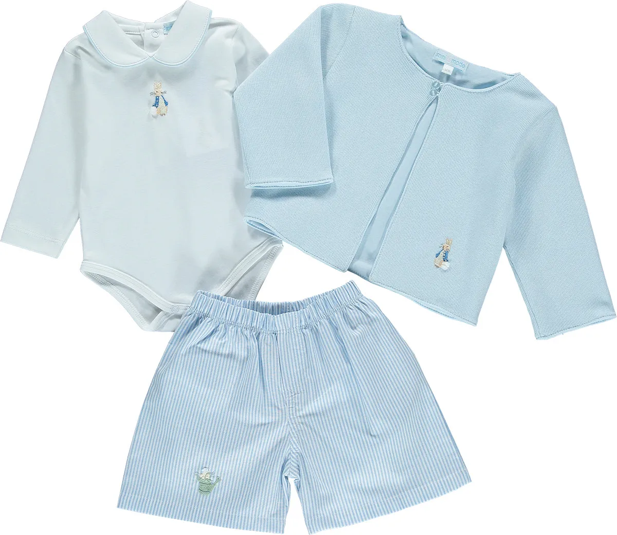 Peter Rabbit Striped Blue Shorts