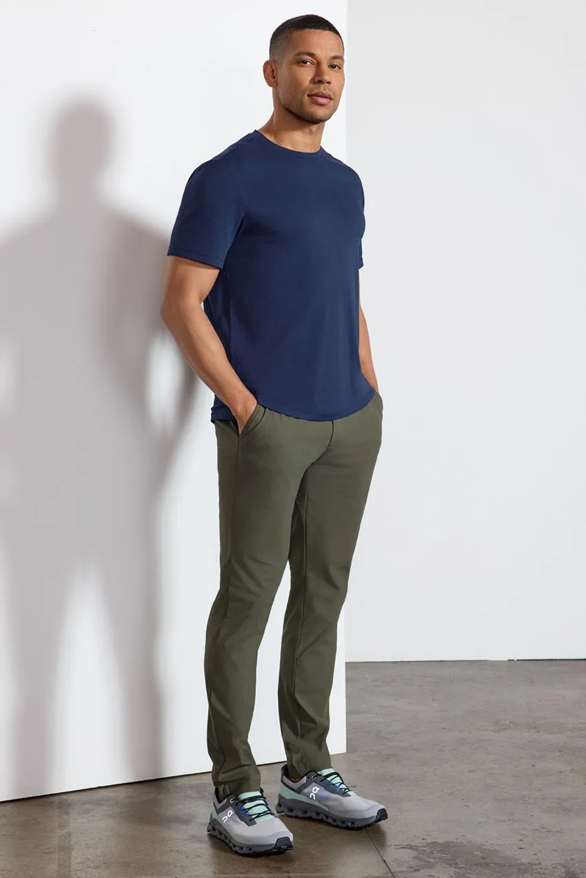 Pima Cotton Tee - Deep Navy