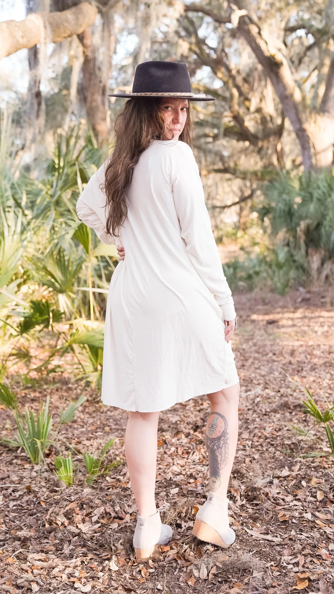 Pinch of Grace Oversize T (Knee Length) Long Sleeve