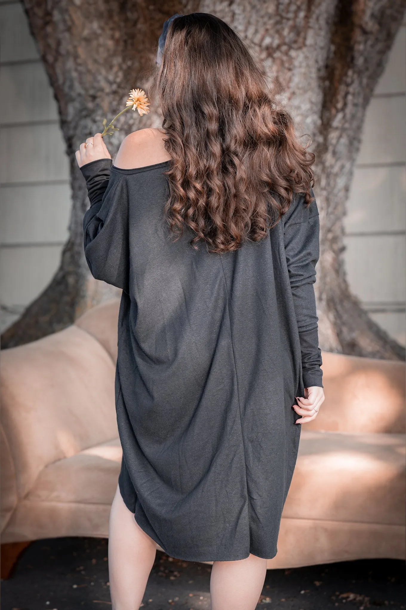 Pinch of Grace Oversize T (Knee Length) Long Sleeve