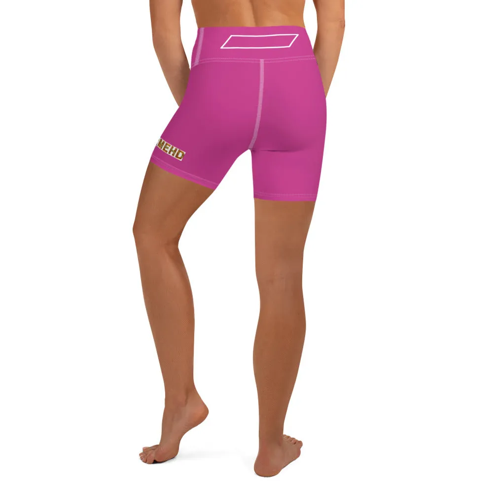 Pink SHORMEHD Biker Shorts