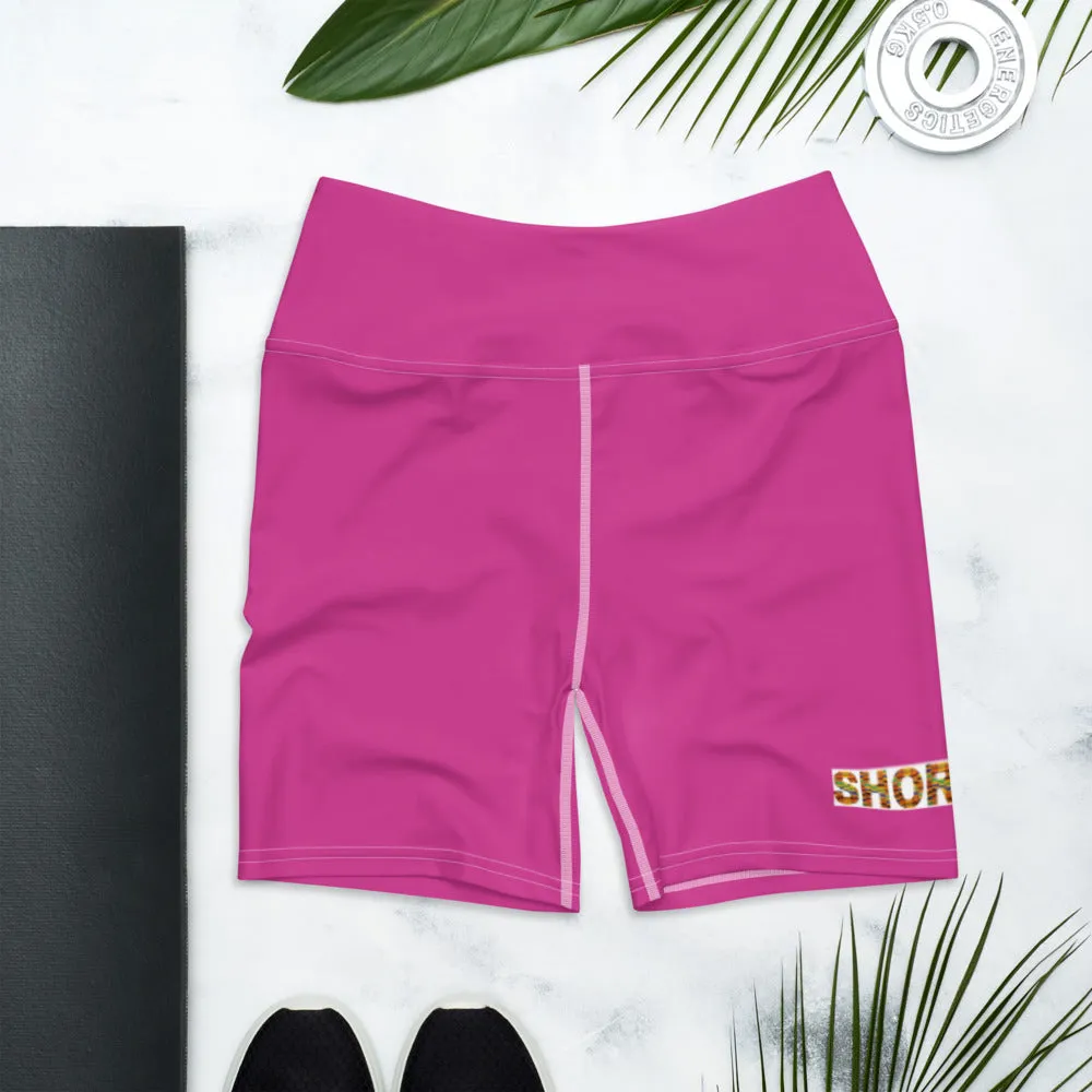 Pink SHORMEHD Biker Shorts