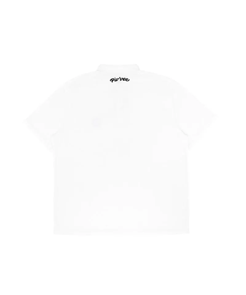 PIV'VEE Men's PK Shirt - Cloud White