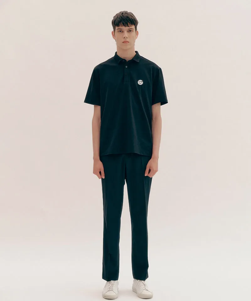 PIV'VEE Men's PK Shirt - Ebony Black