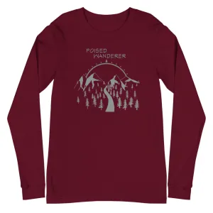 Poised Wanderer Long Sleeve T-Shirt