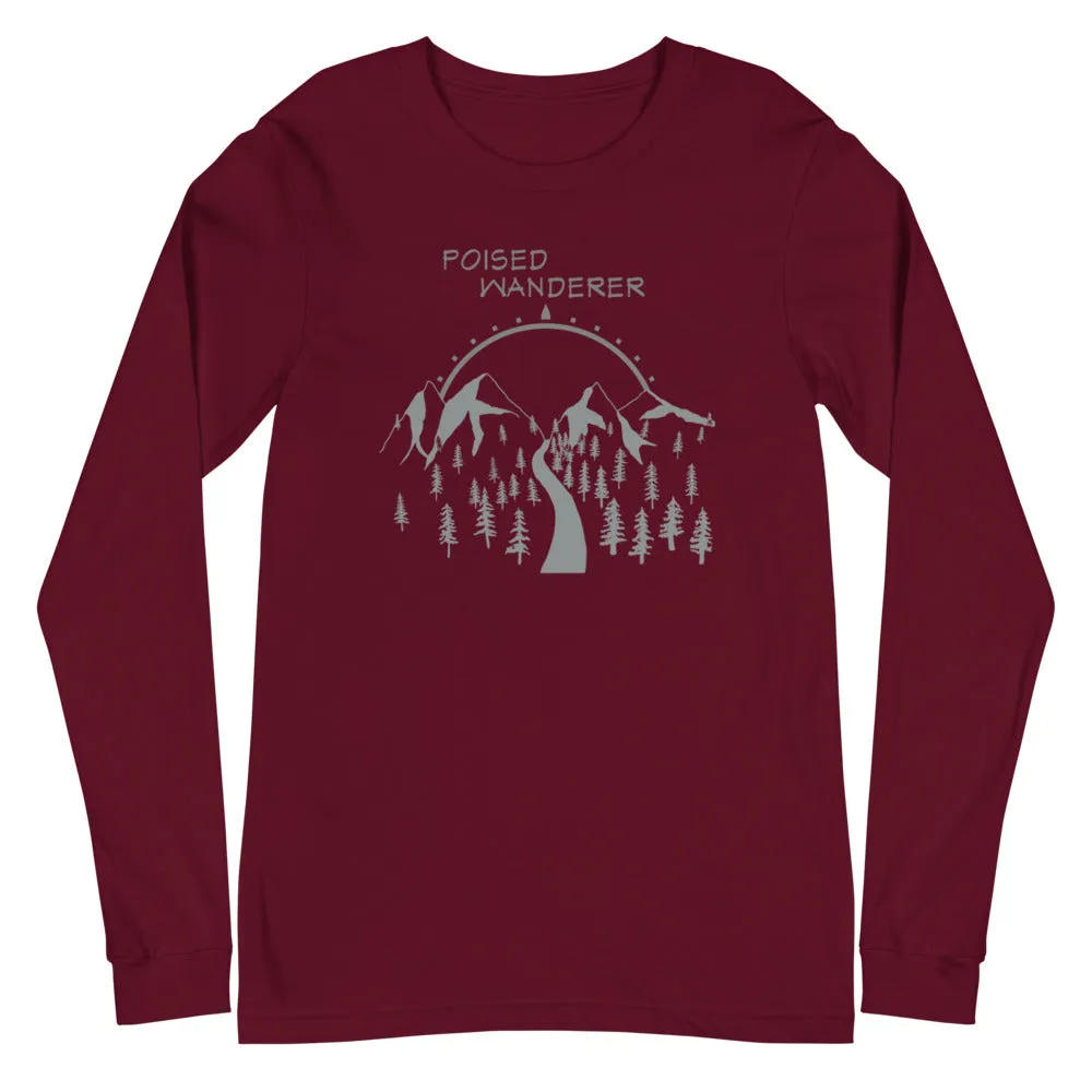 Poised Wanderer Long Sleeve T-Shirt