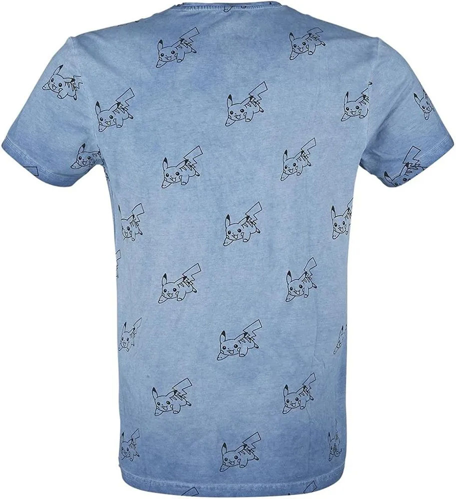 Pokémon - Pikachu All Over - T-Shirt