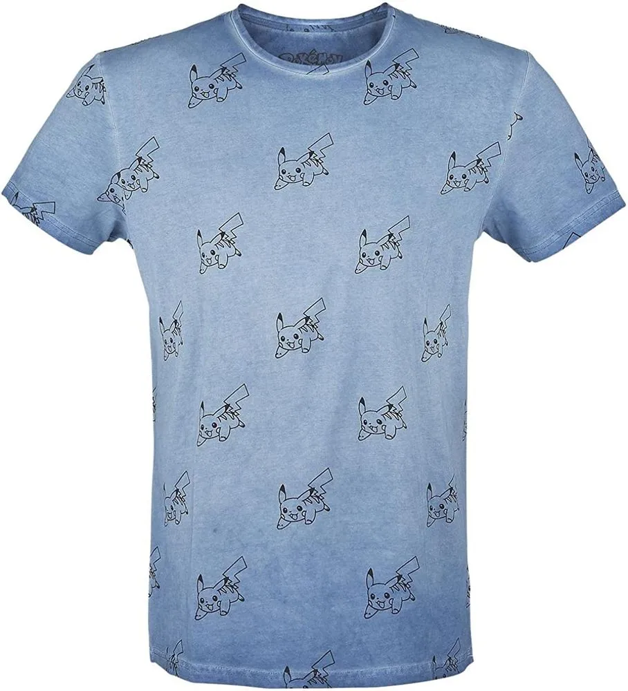 Pokémon - Pikachu All Over - T-Shirt