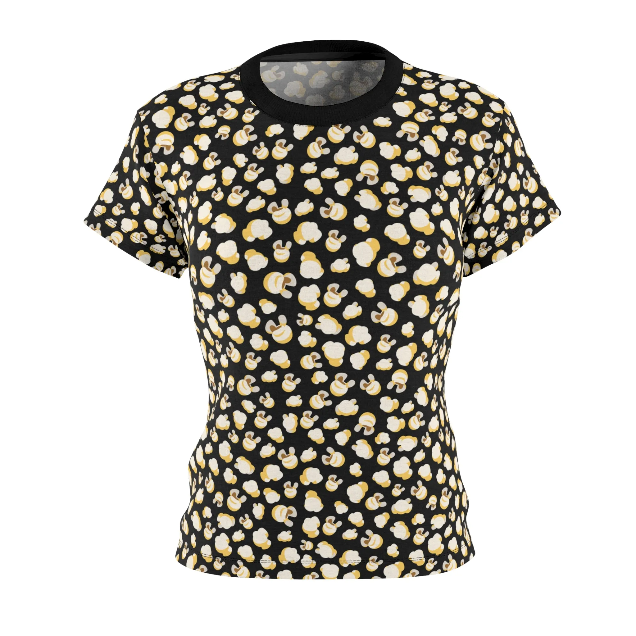 Popcorn Womens  T Shirt Halloween Costume - Saiko Studio